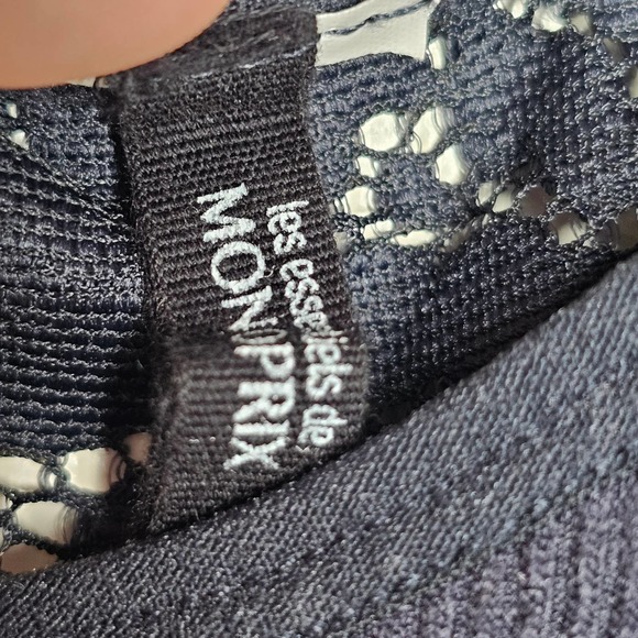 Monoprix Blue Bralette Small Women's Intimate France French Seamless - Picture 3 of 5